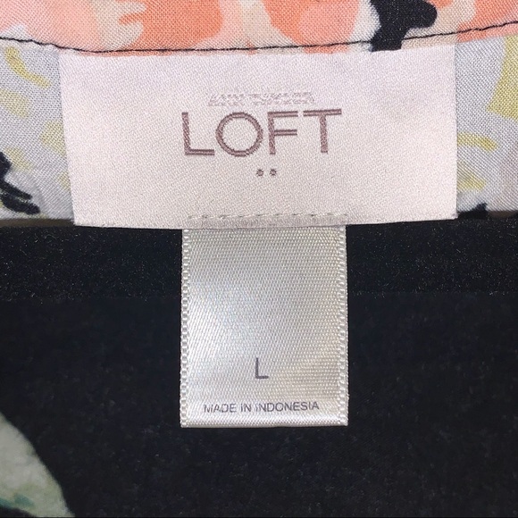 Loft woman’s blouse, EUC, size L - Picture 5 of 11